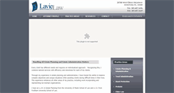 Desktop Screenshot of lavielaw.com
